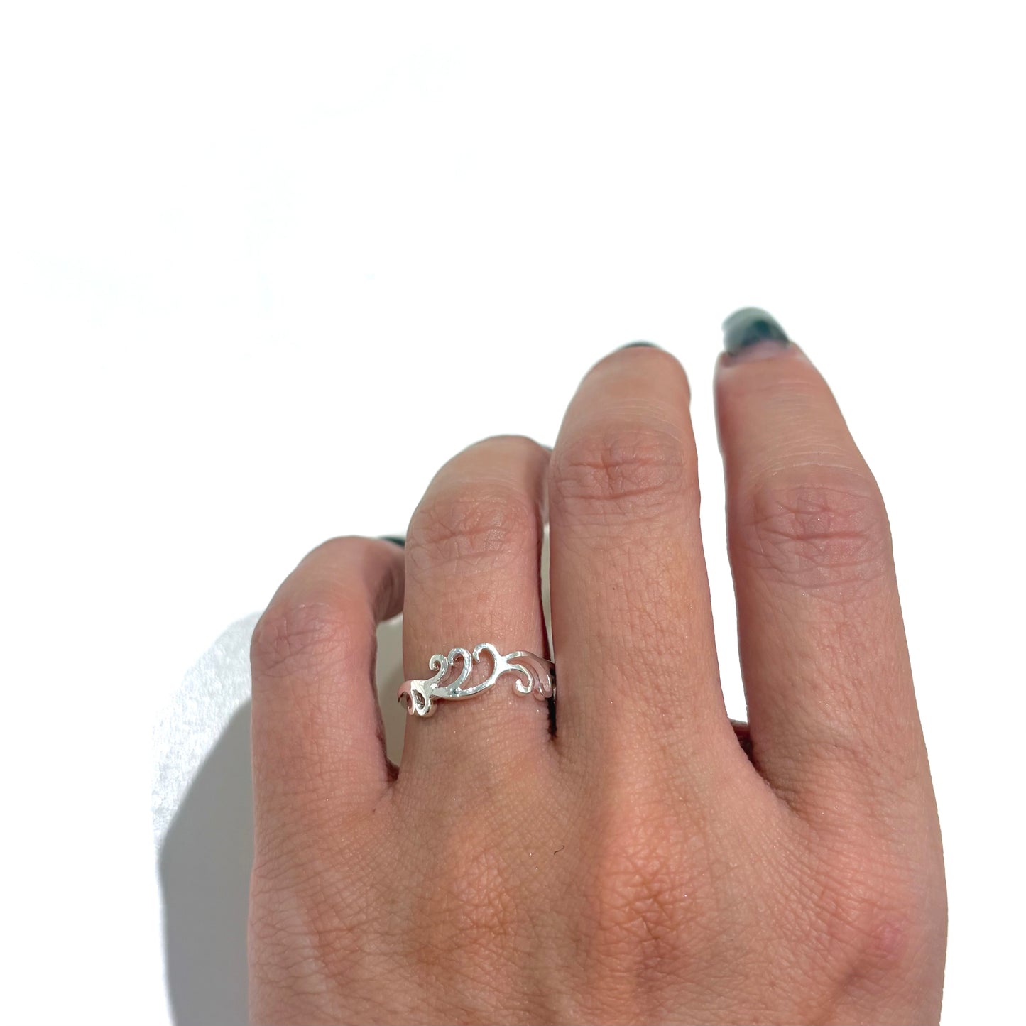 Silver925 plain ring 41