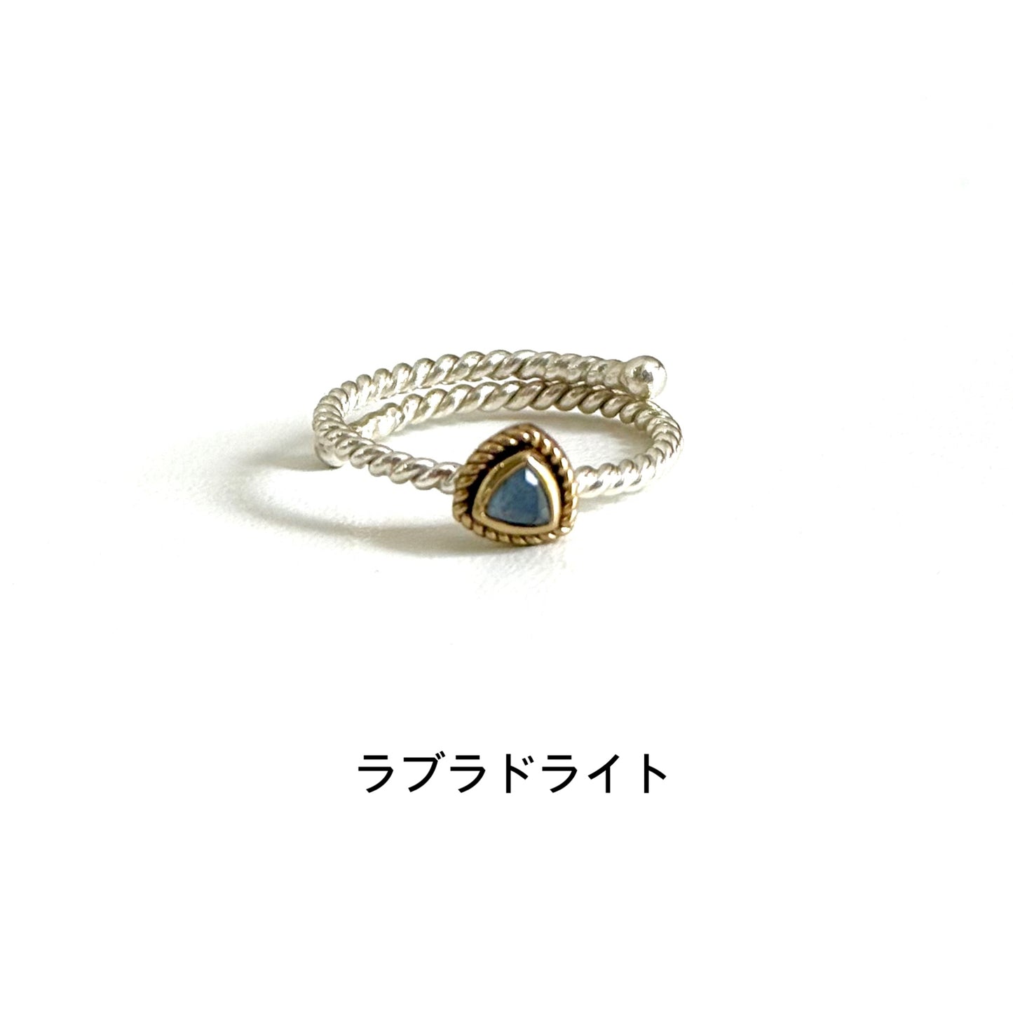 Silver925×Brass petit ring 1
