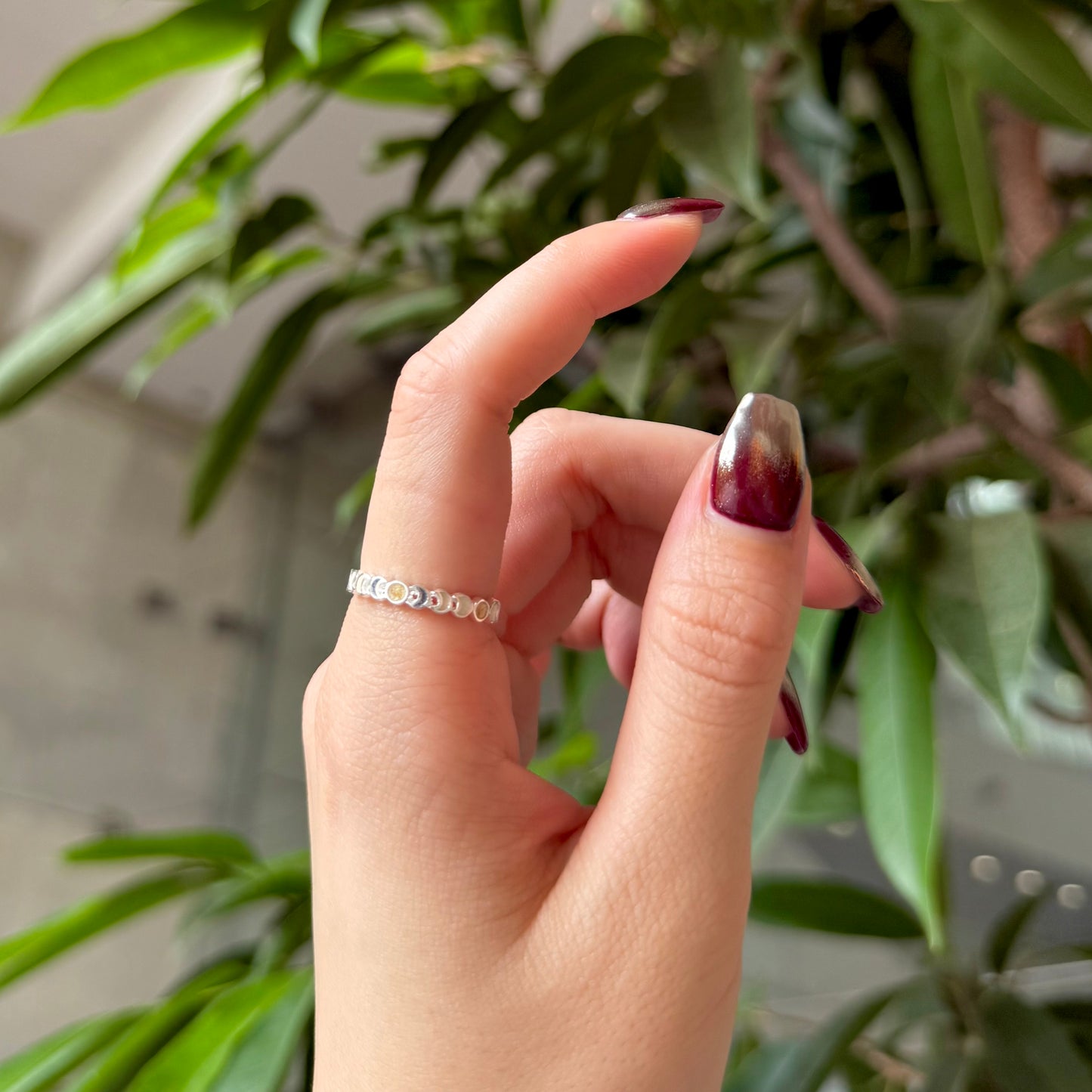 【オンライン先行】Moon enamel ring 3