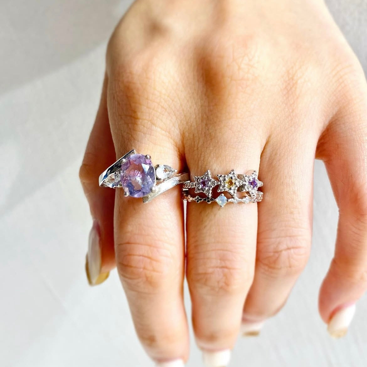 【Biju mam poco】Star design ring