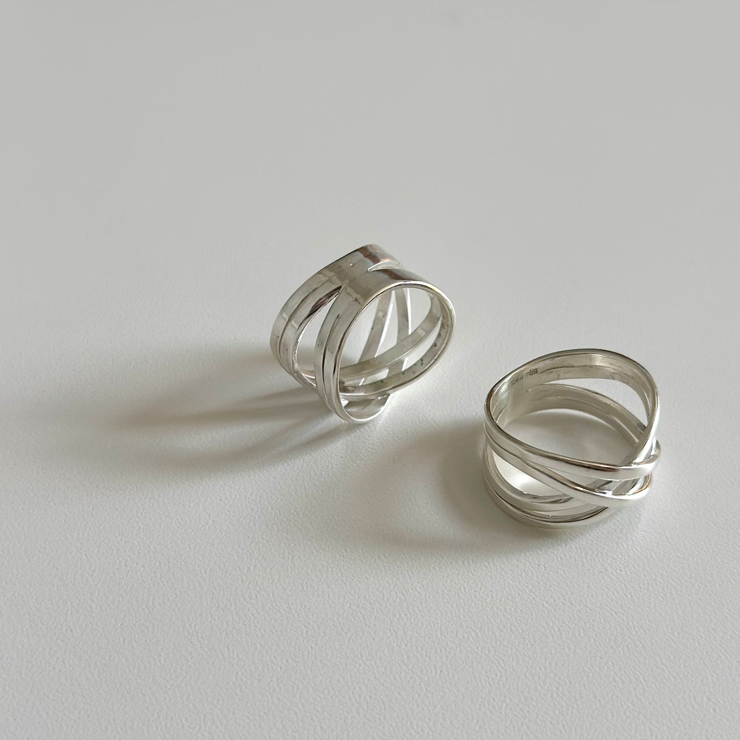 Silver925 plain ring 68