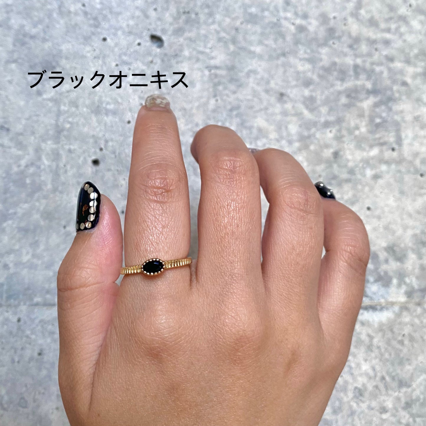 Brass petit ring 15
