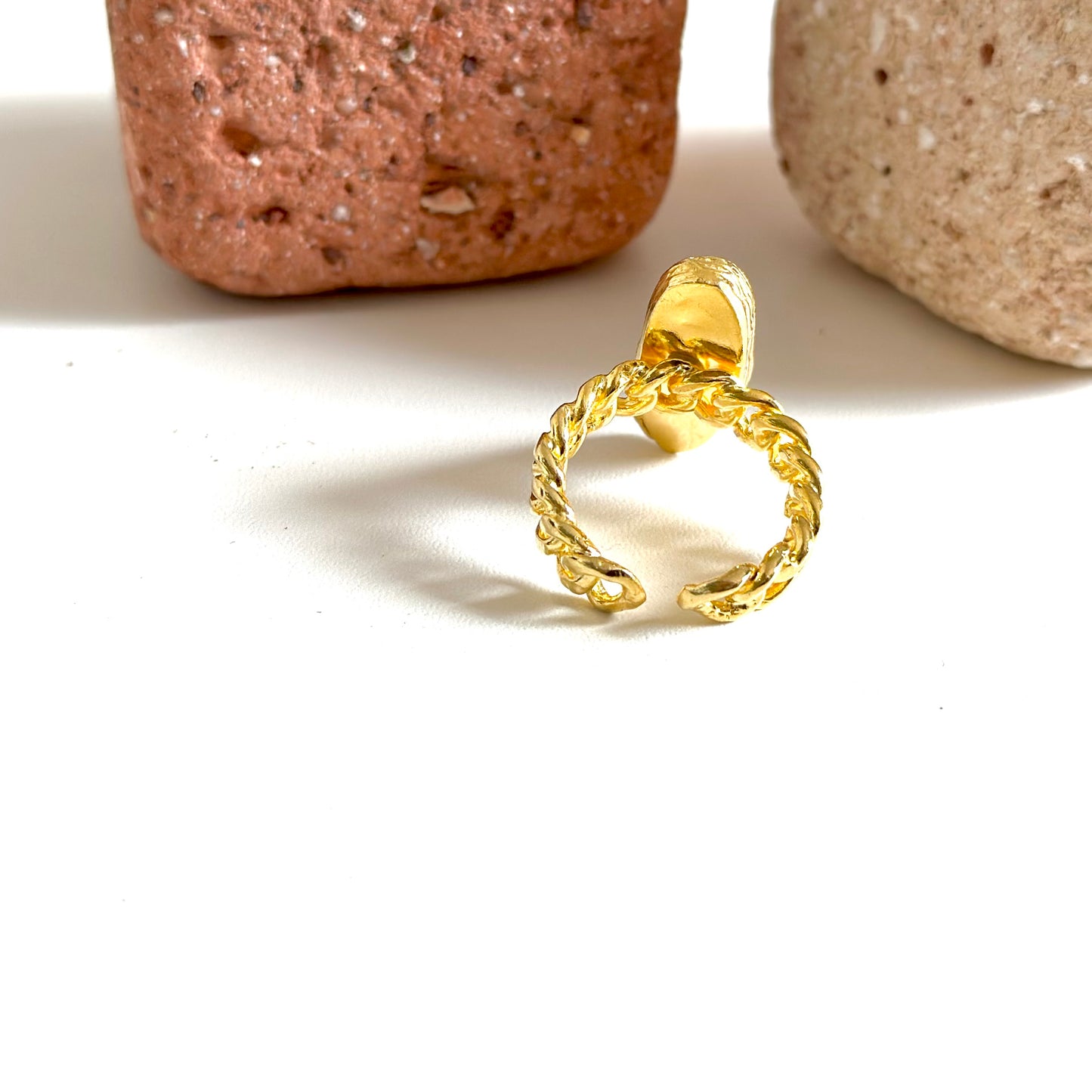 Brass design ring 3