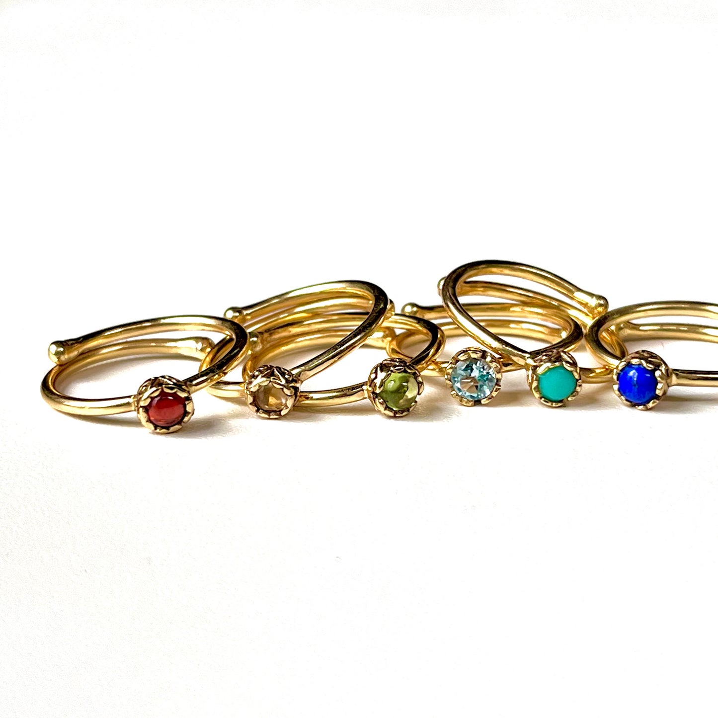 Brass petit ring 48