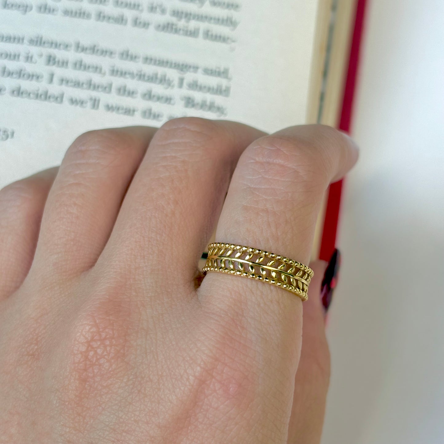 Brass plain ring 29