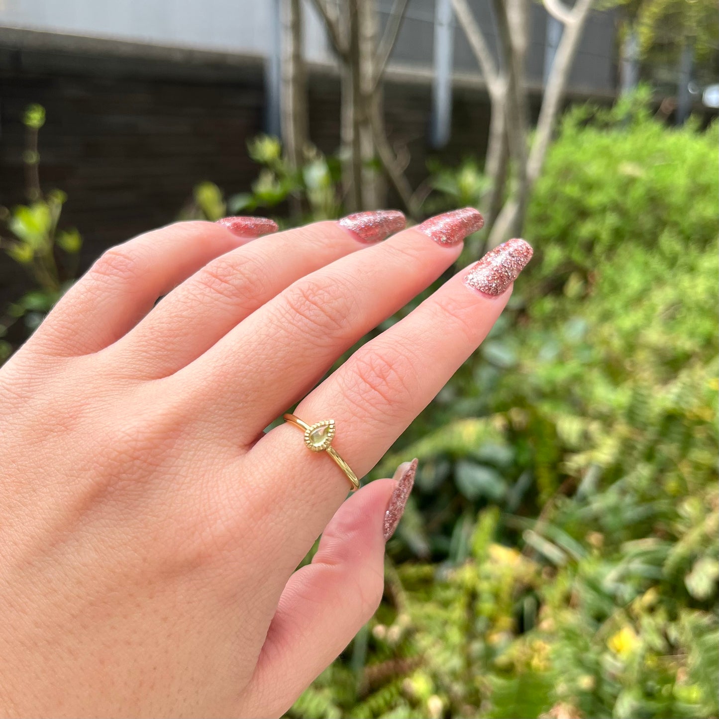 Brass petit ring 69