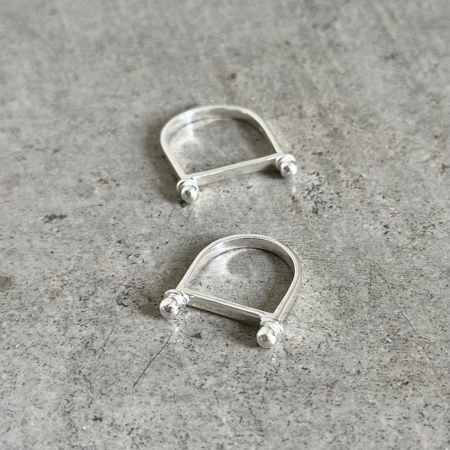 Silver925 plain ring 6