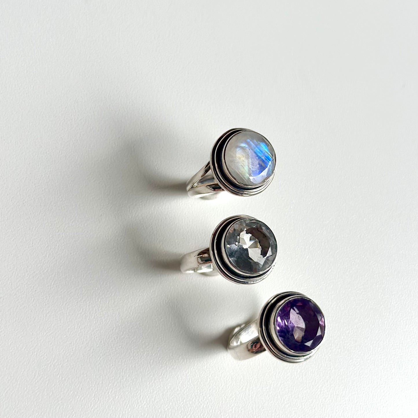 Silver925 1stone ring 4