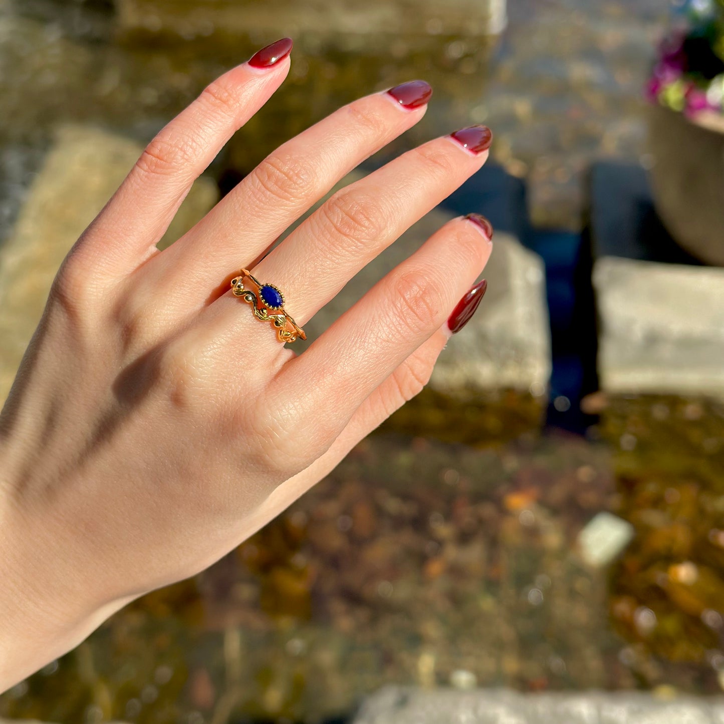 Brass petit ring 50
