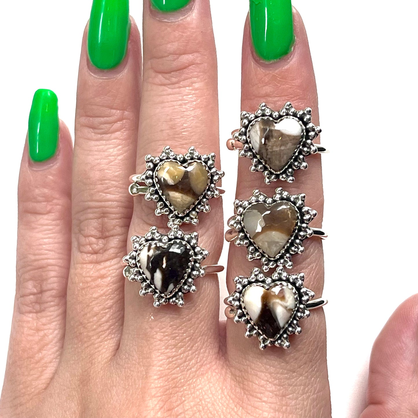 Heart ring 5