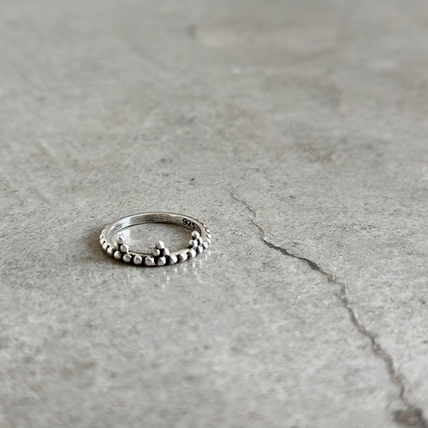 Silver925 plain ring 1