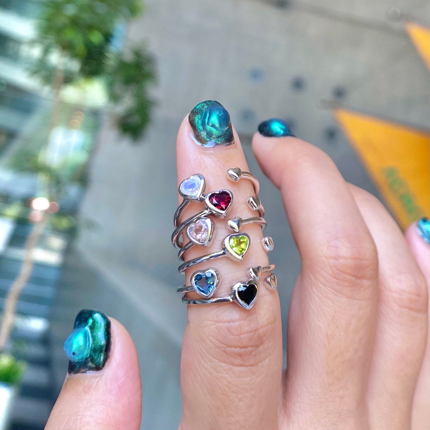 Heart fork ring 1
