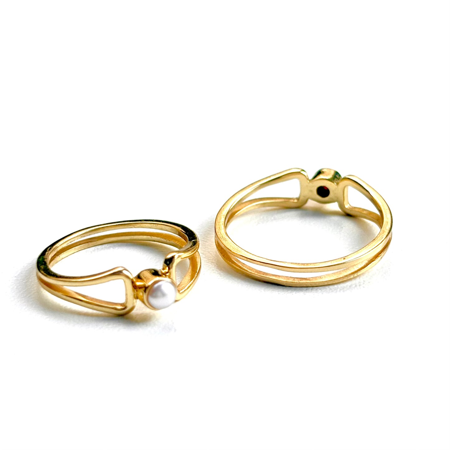 Brass design ring 6