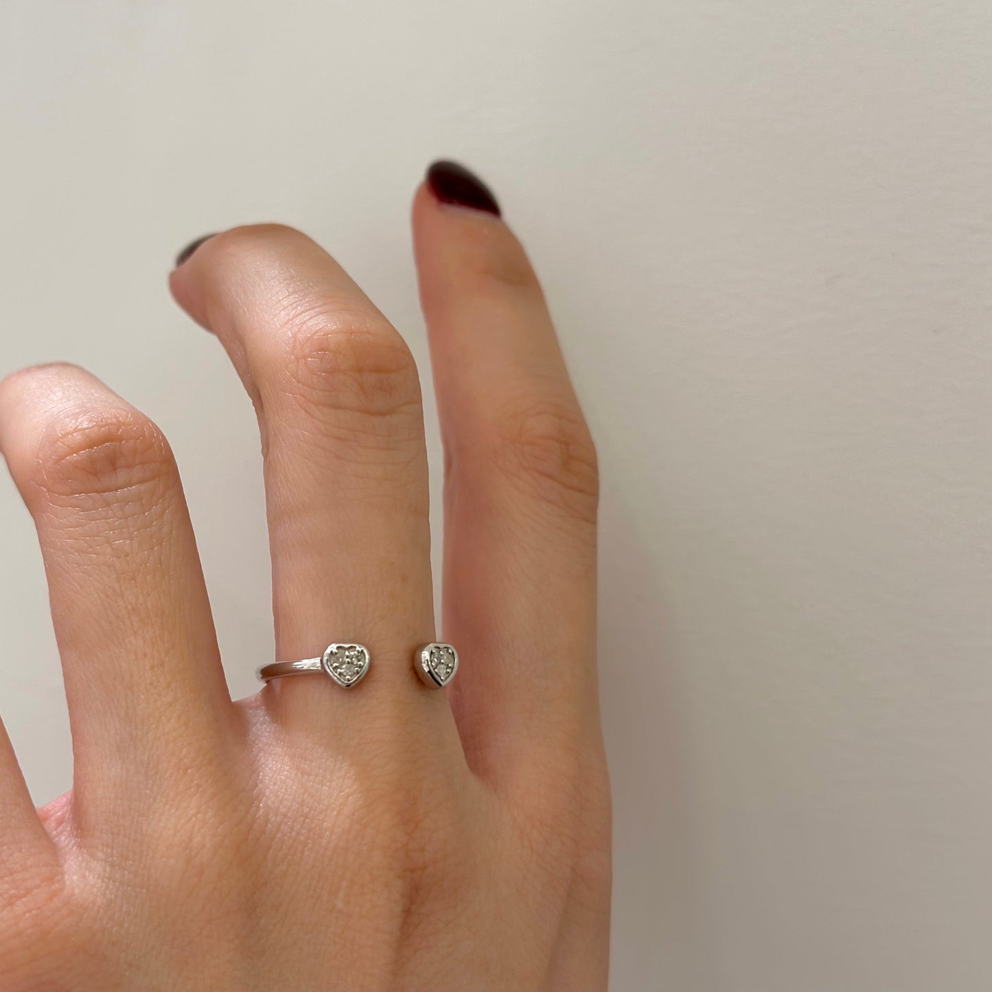 【Biju mam poco】Heart fork ring