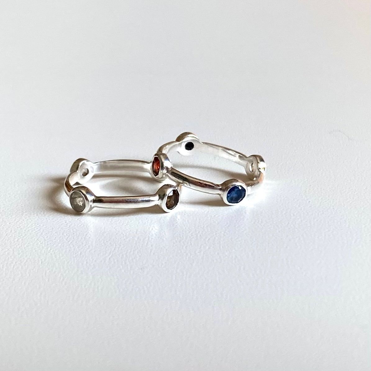 Silver925 4stone ring 3