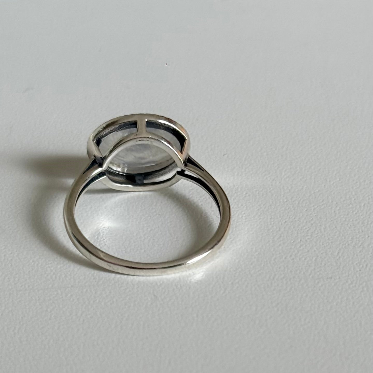 Silver925 1stone ring 8