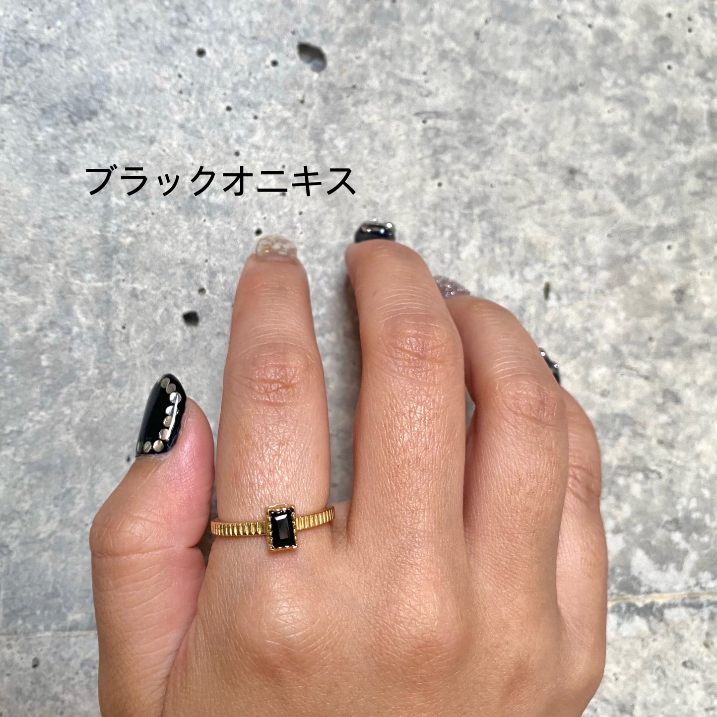 Brass petit ring 16