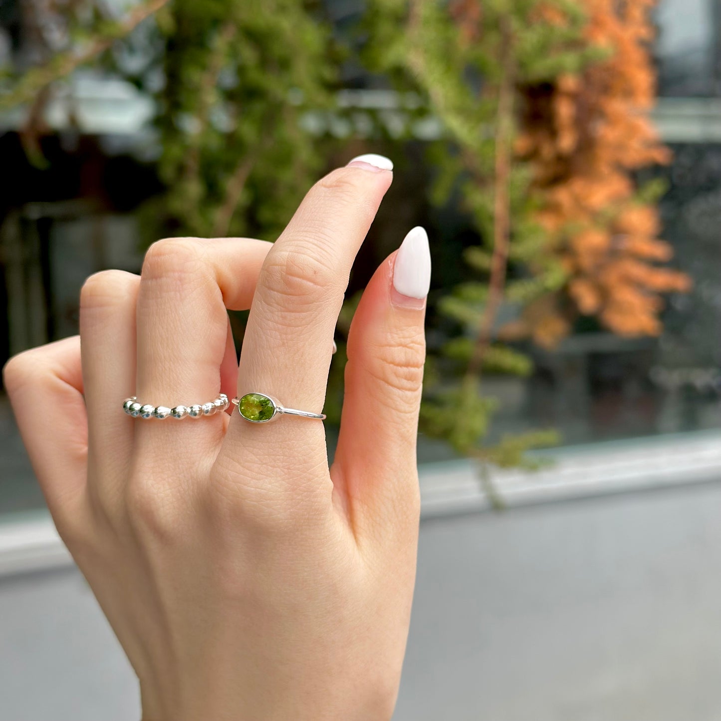 Silver925 1stone ring 26