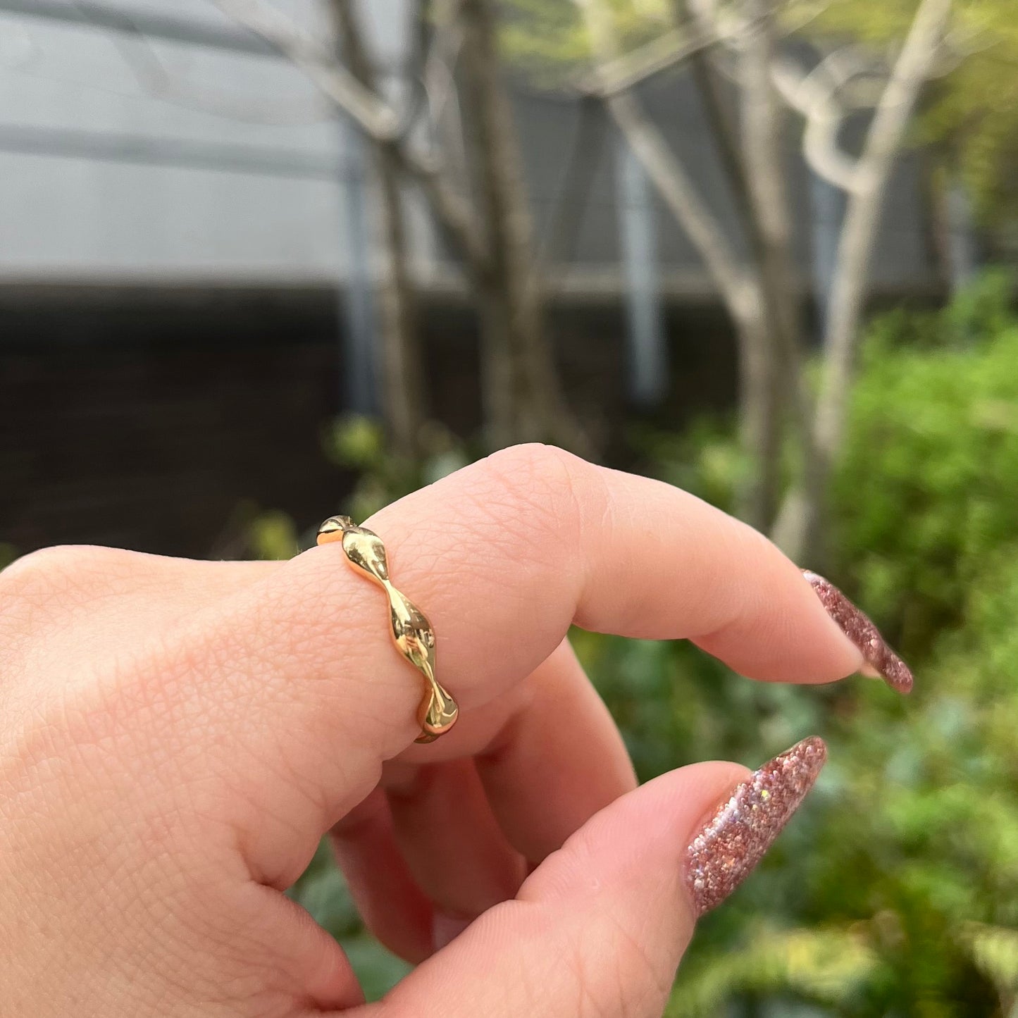 Brass plain ring 3