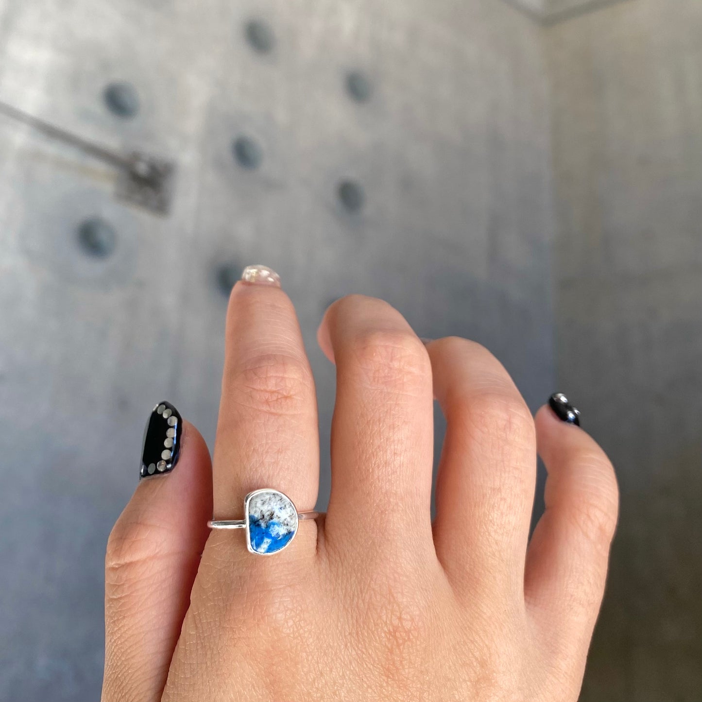 Silver925 1stone ring 8
