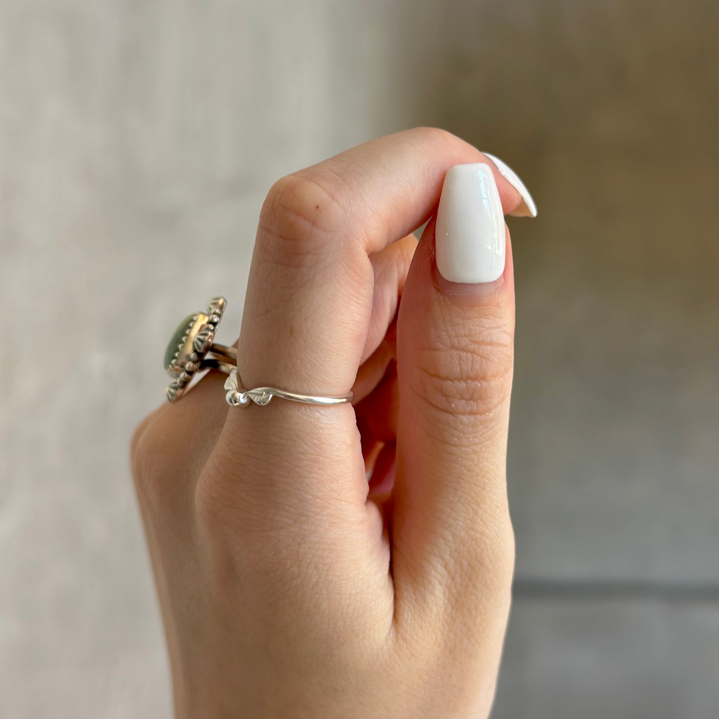 Silver925 plain ring 76