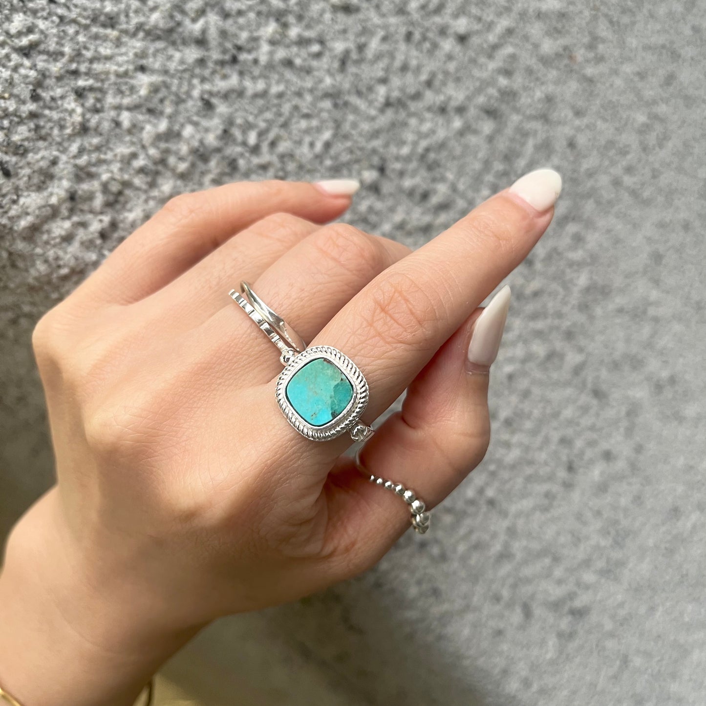 Silver925 design ring 36