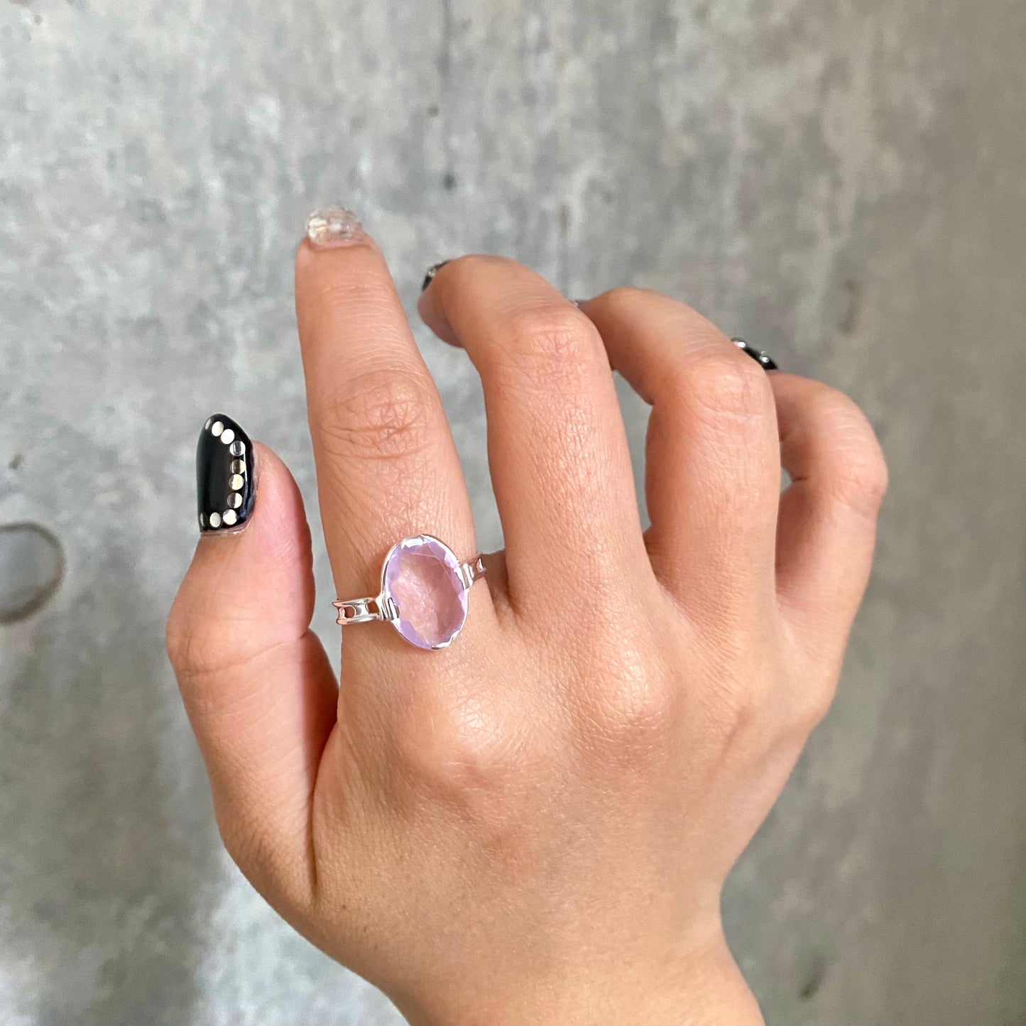 Silver925 1stone ring 9