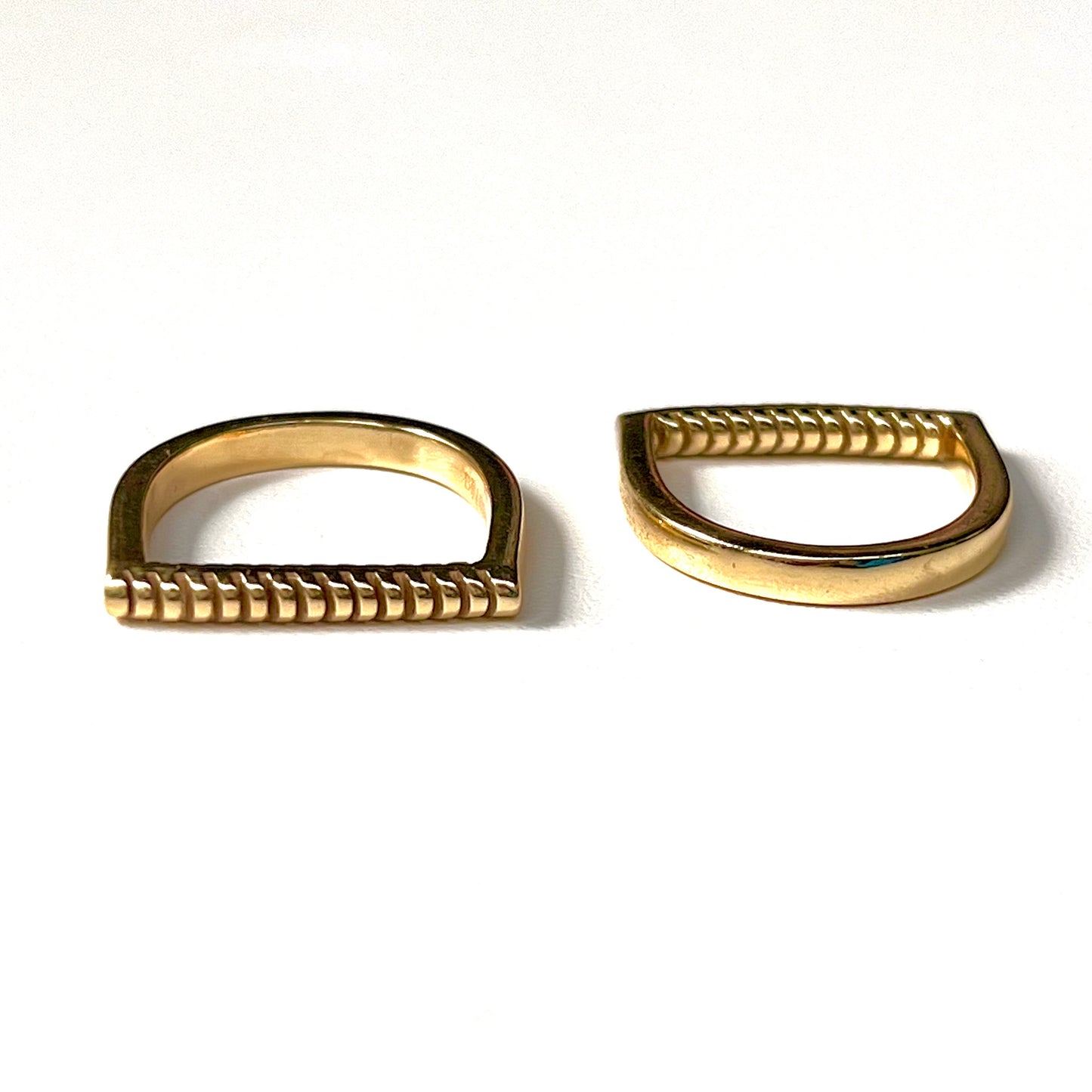 Brass plain ring 73