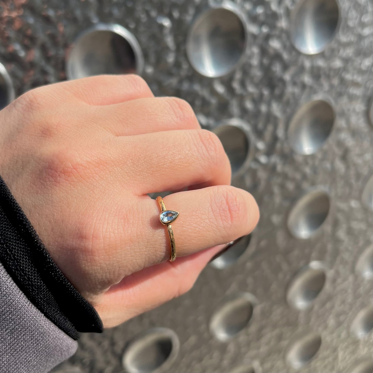 Brass petit ring 42