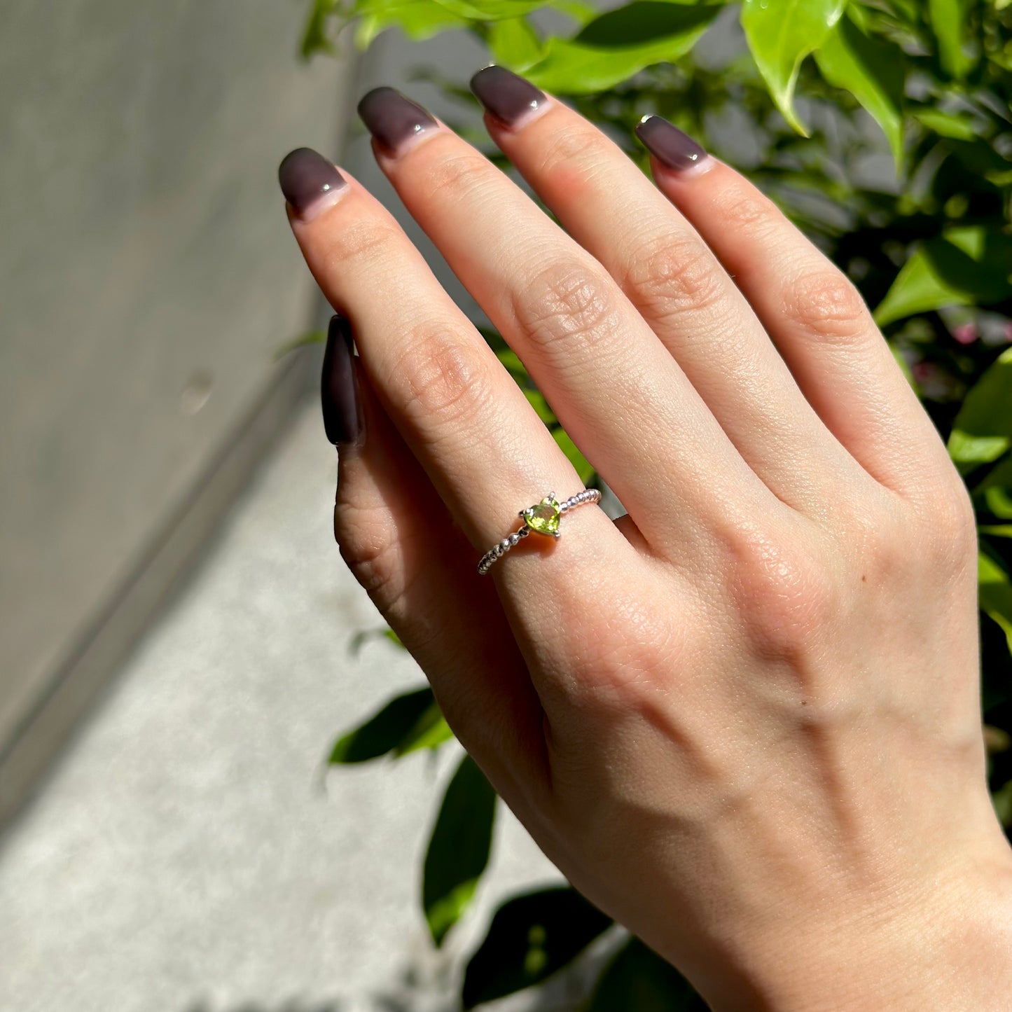 Silver925 Heart petit ring 2