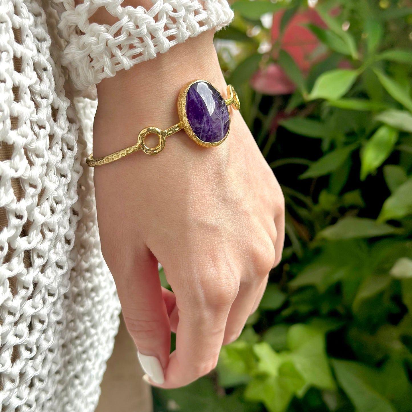 Brass design bangle