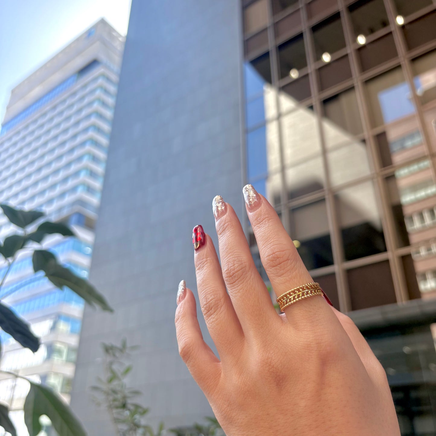 Brass plain ring 29