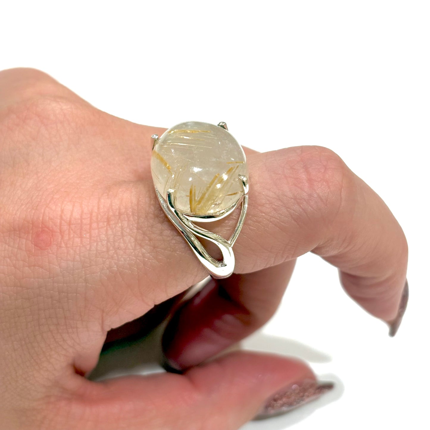 Big stone design ring 2