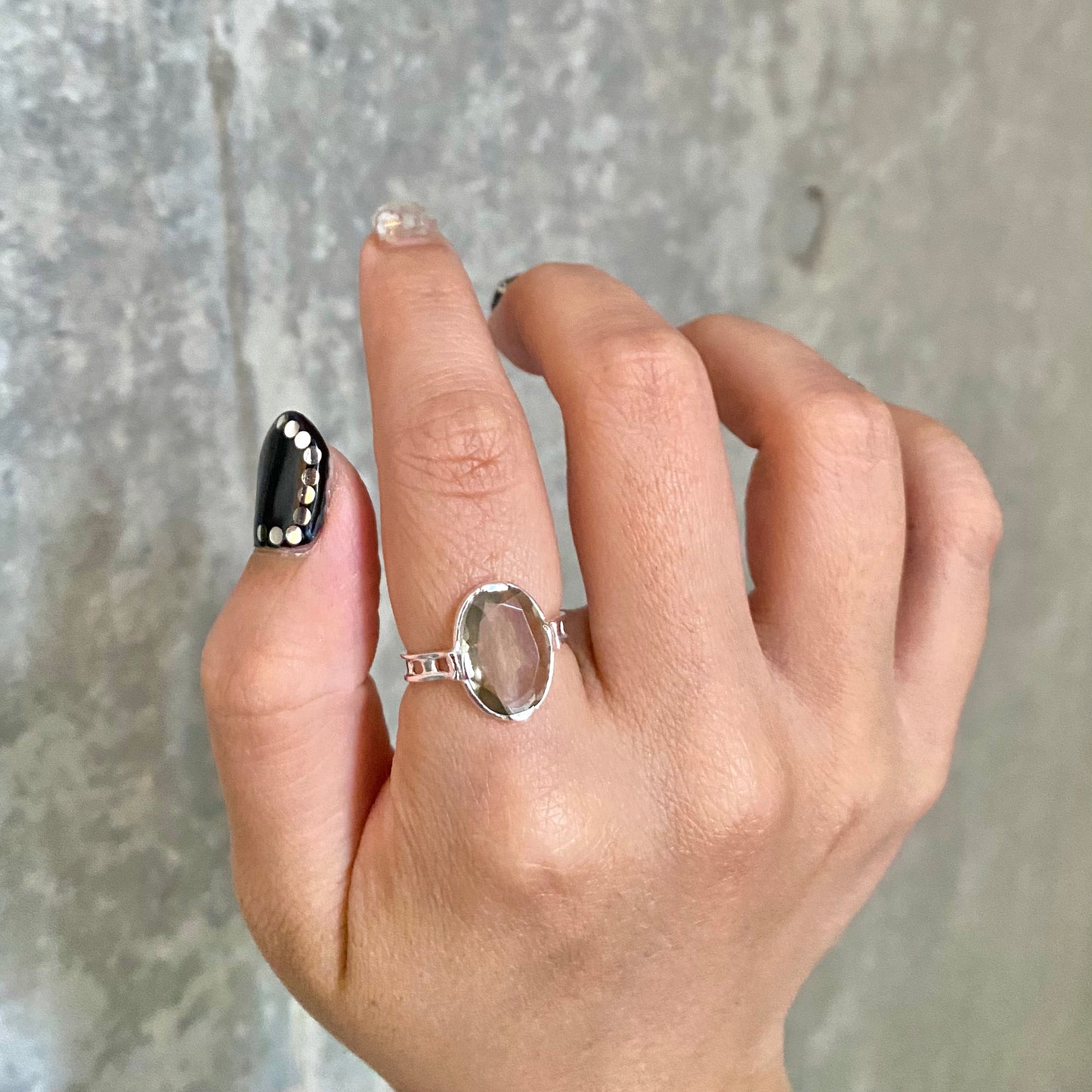 Silver925 1stone ring 9