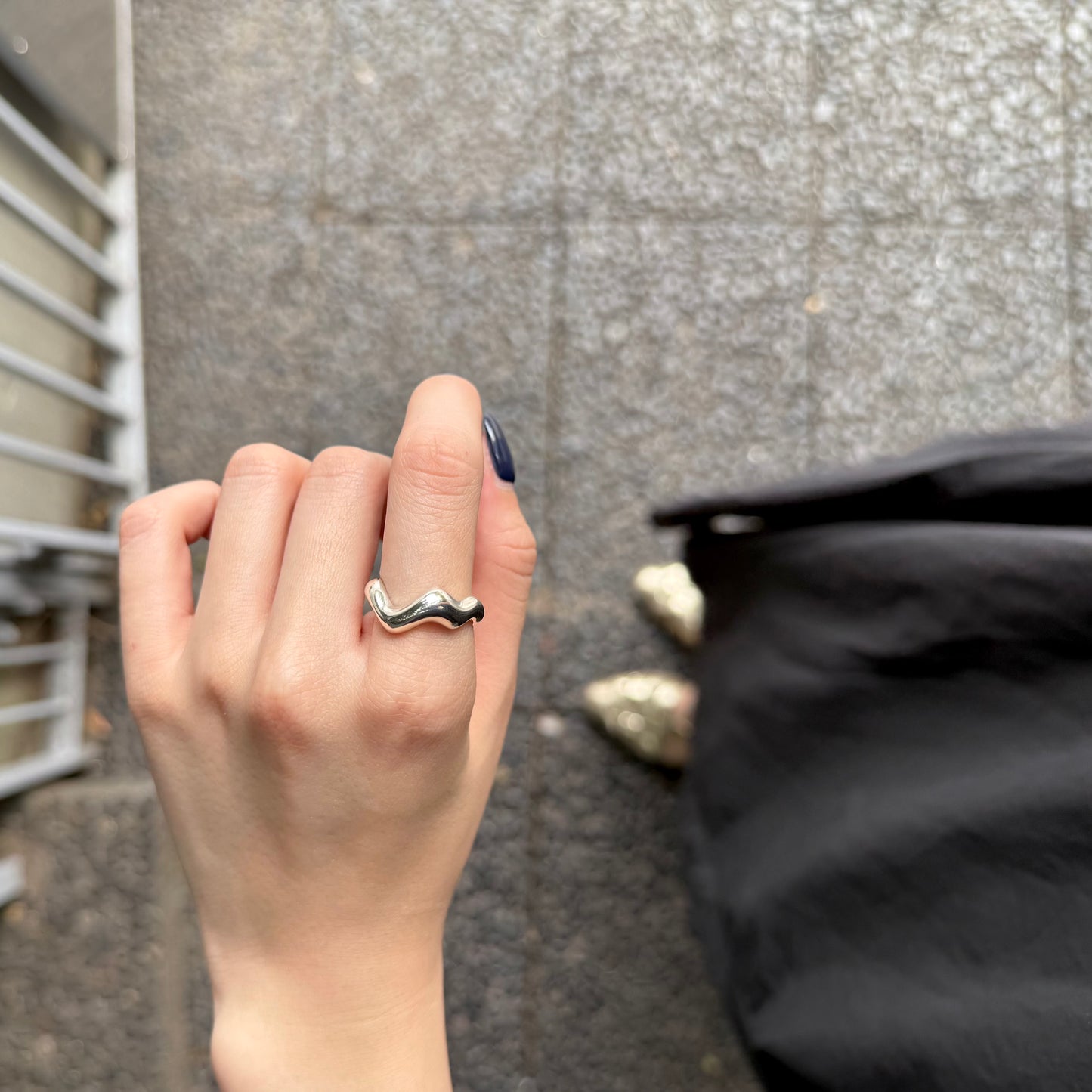 Silver925 plain ring 34