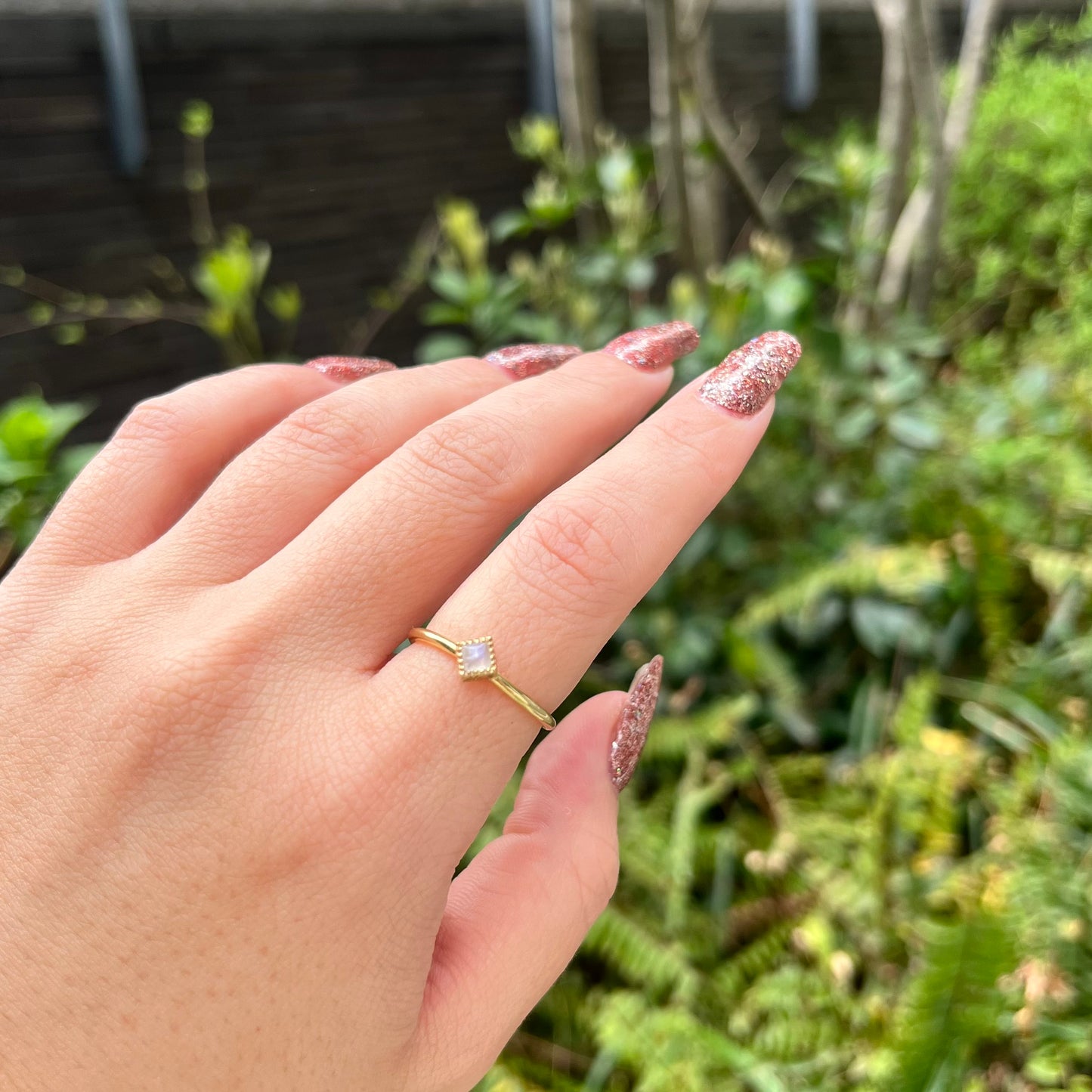 Brass petit ring 68