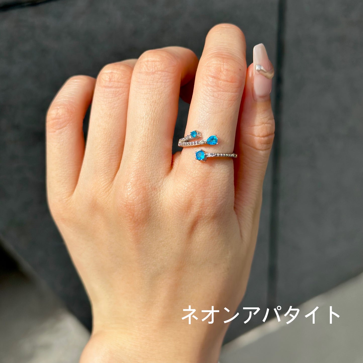 【poco】3stone ring