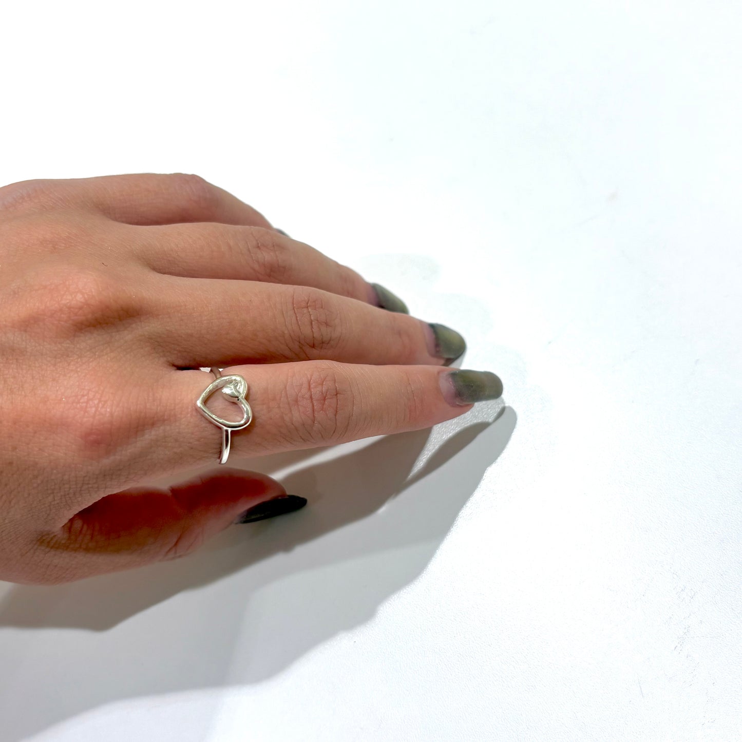 Heart plain ring 27