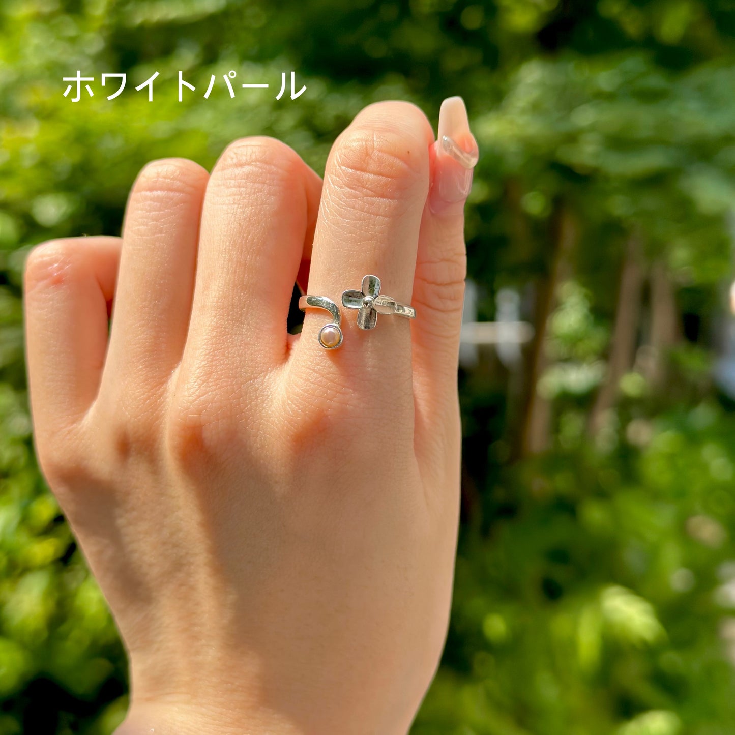 Flower design ring 4