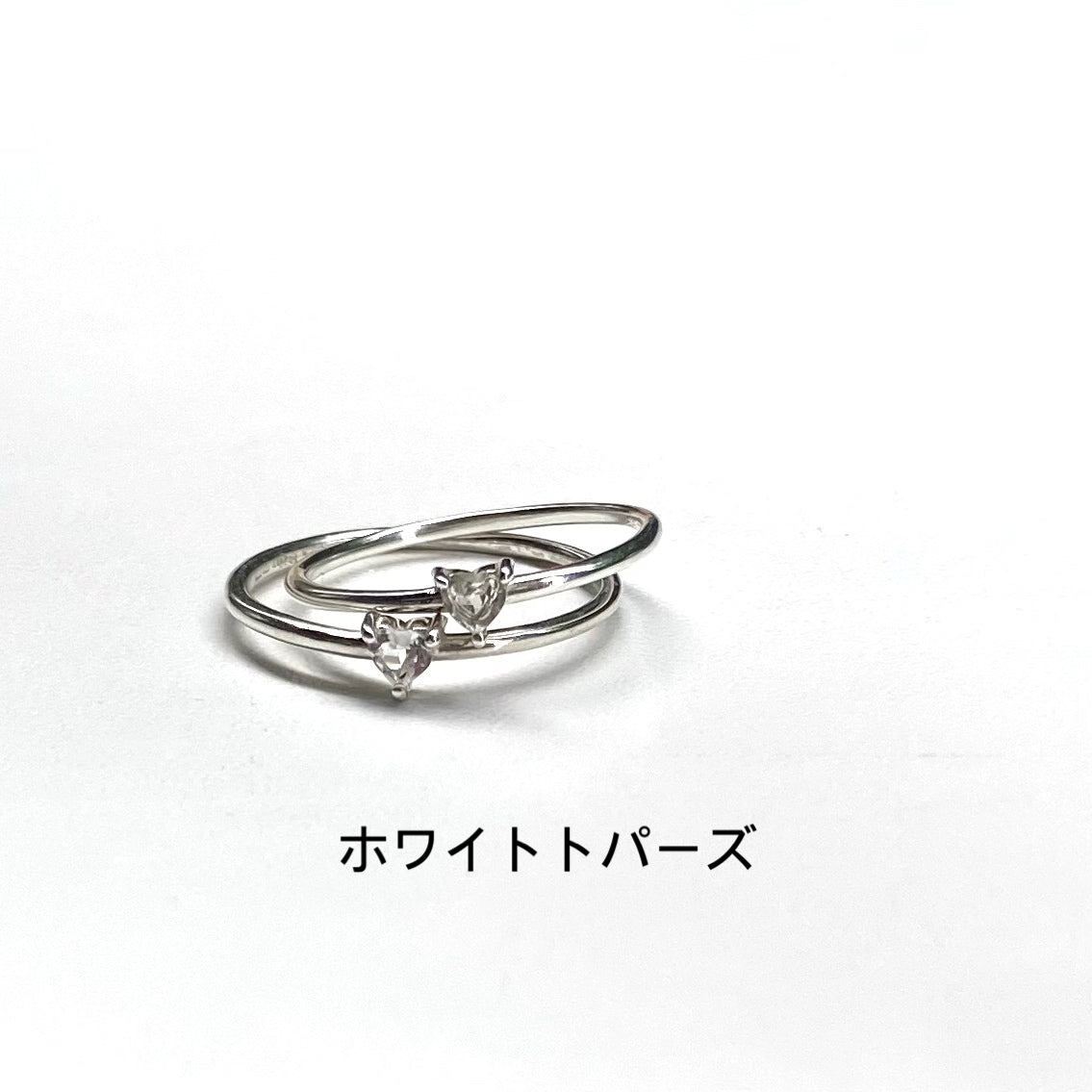 Silver925 Heart petit ring 1