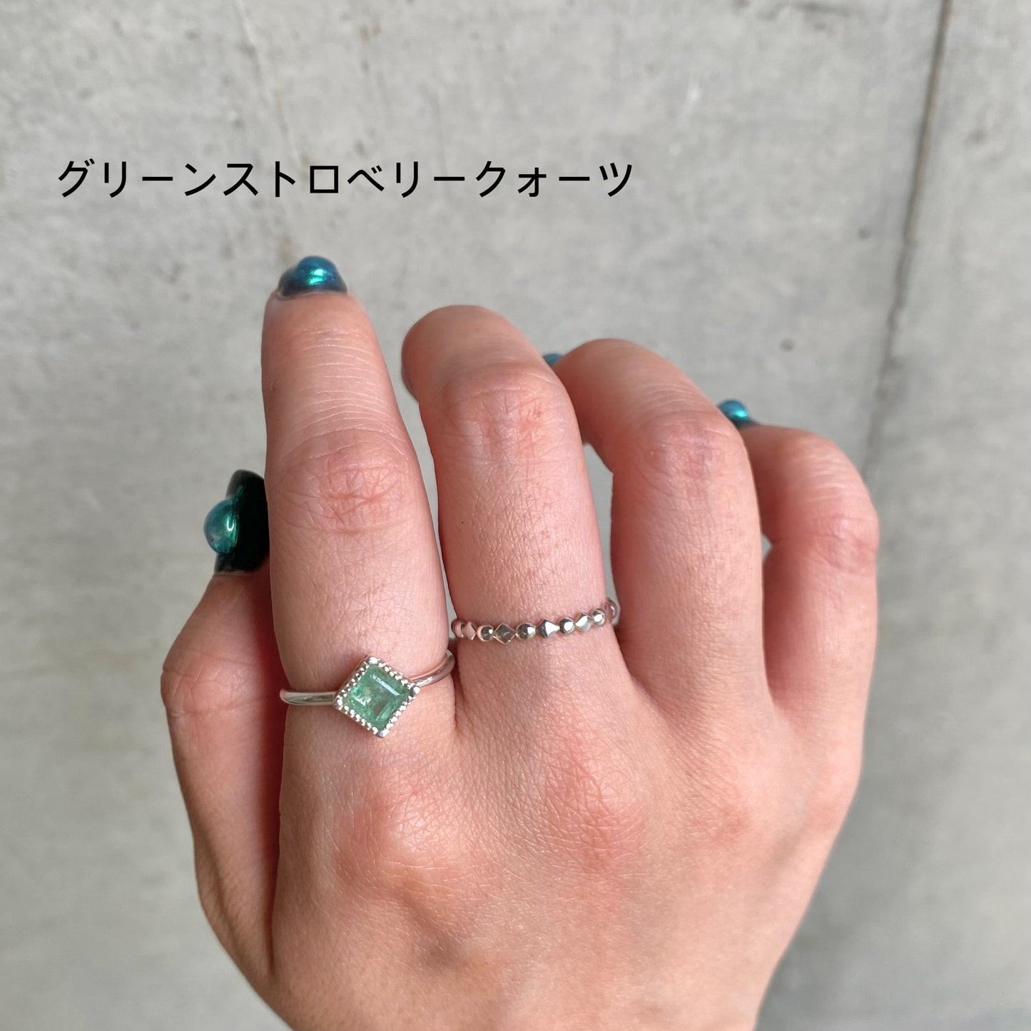 Silver925 petit ring 8