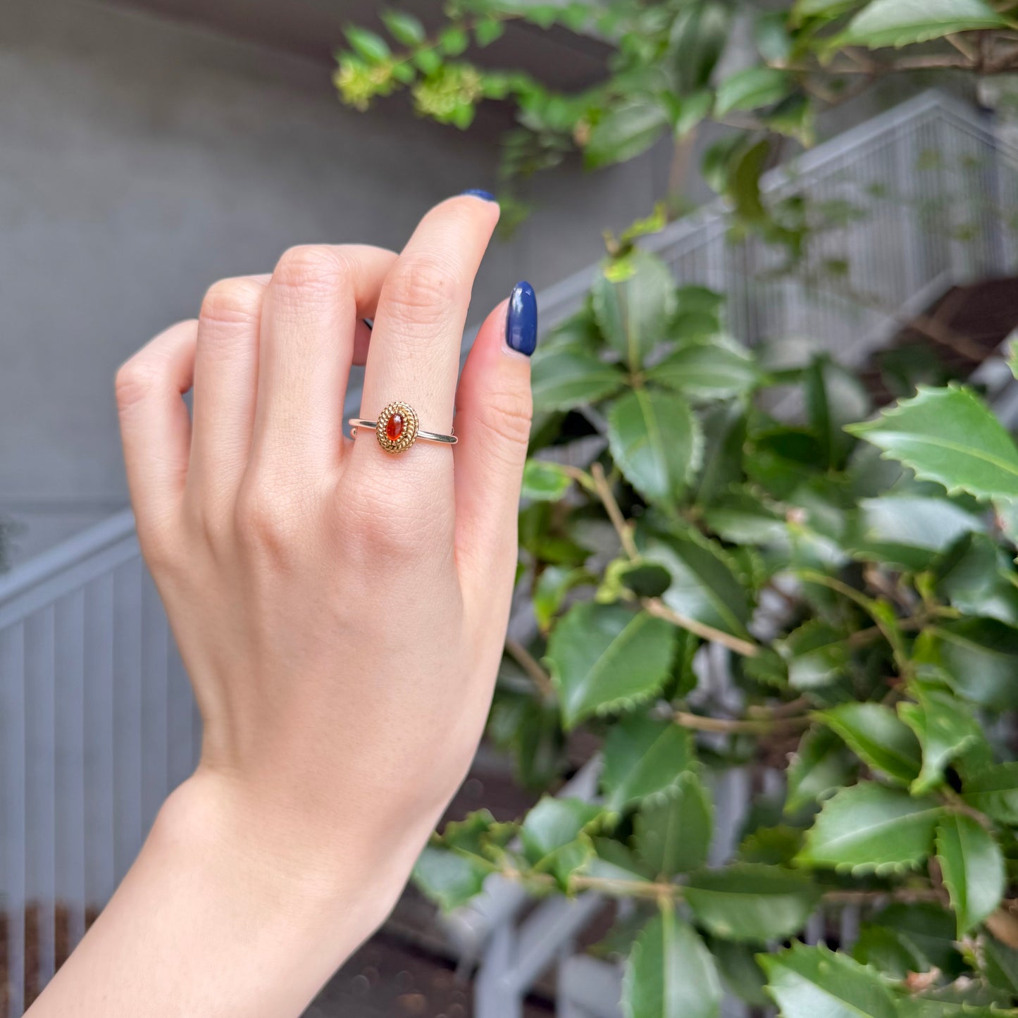 Silver925×Brass petit ring 3