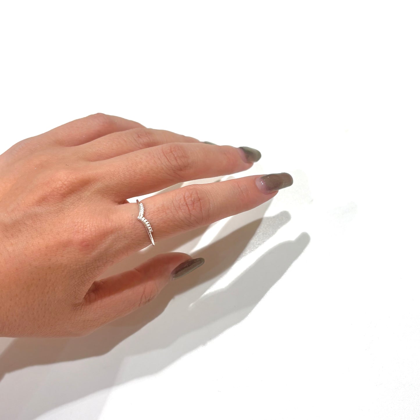 Silver925 plain ring 40