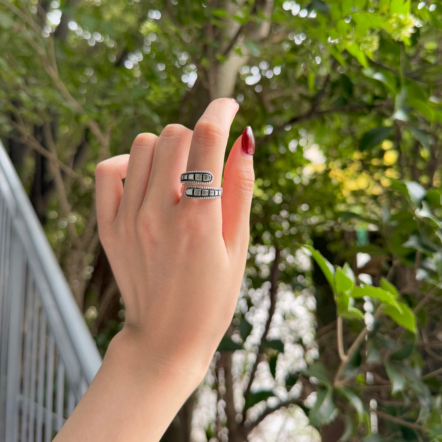 【Biju mam poco】Silver925 plain ring