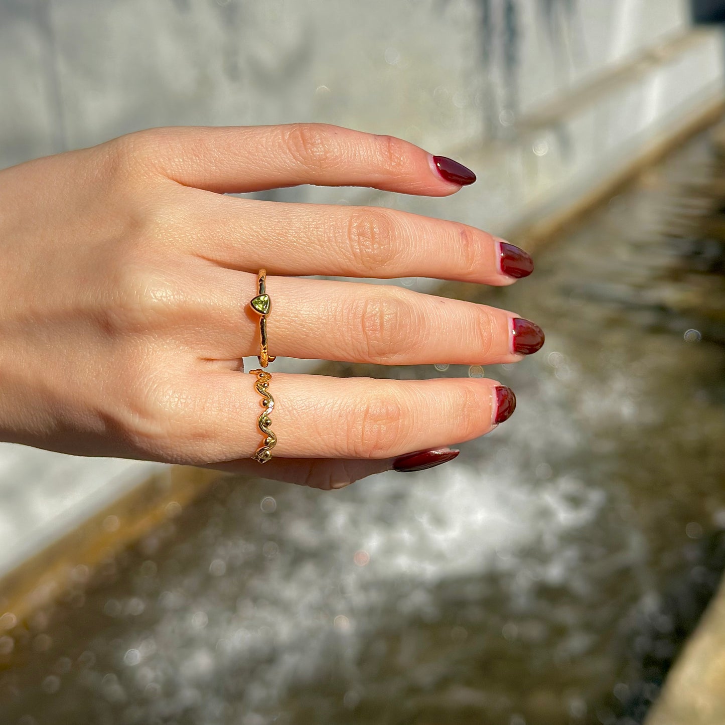 Brass petit ring 52