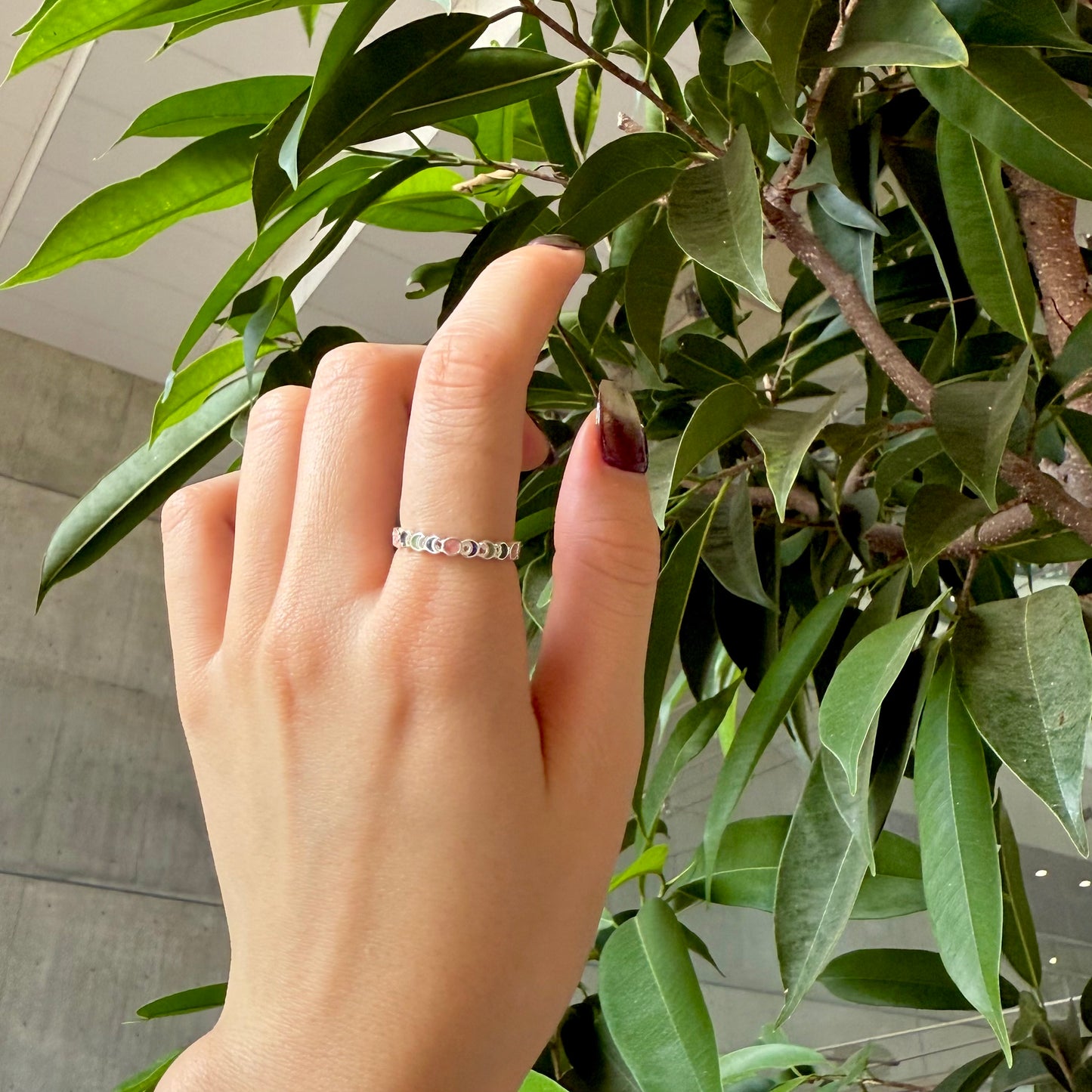 【オンライン先行】Moon enamel ring 2
