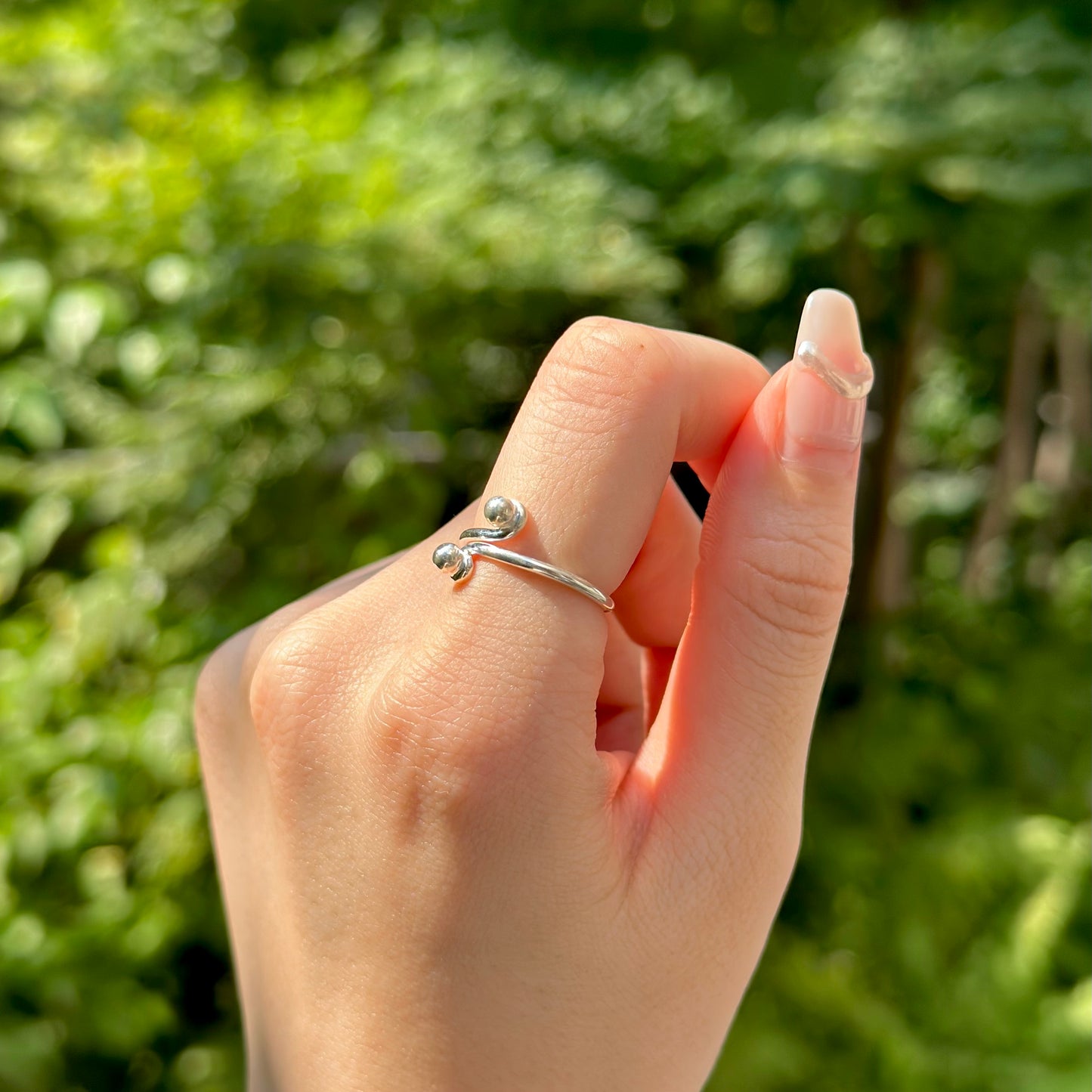 Silver925 plain ring 71