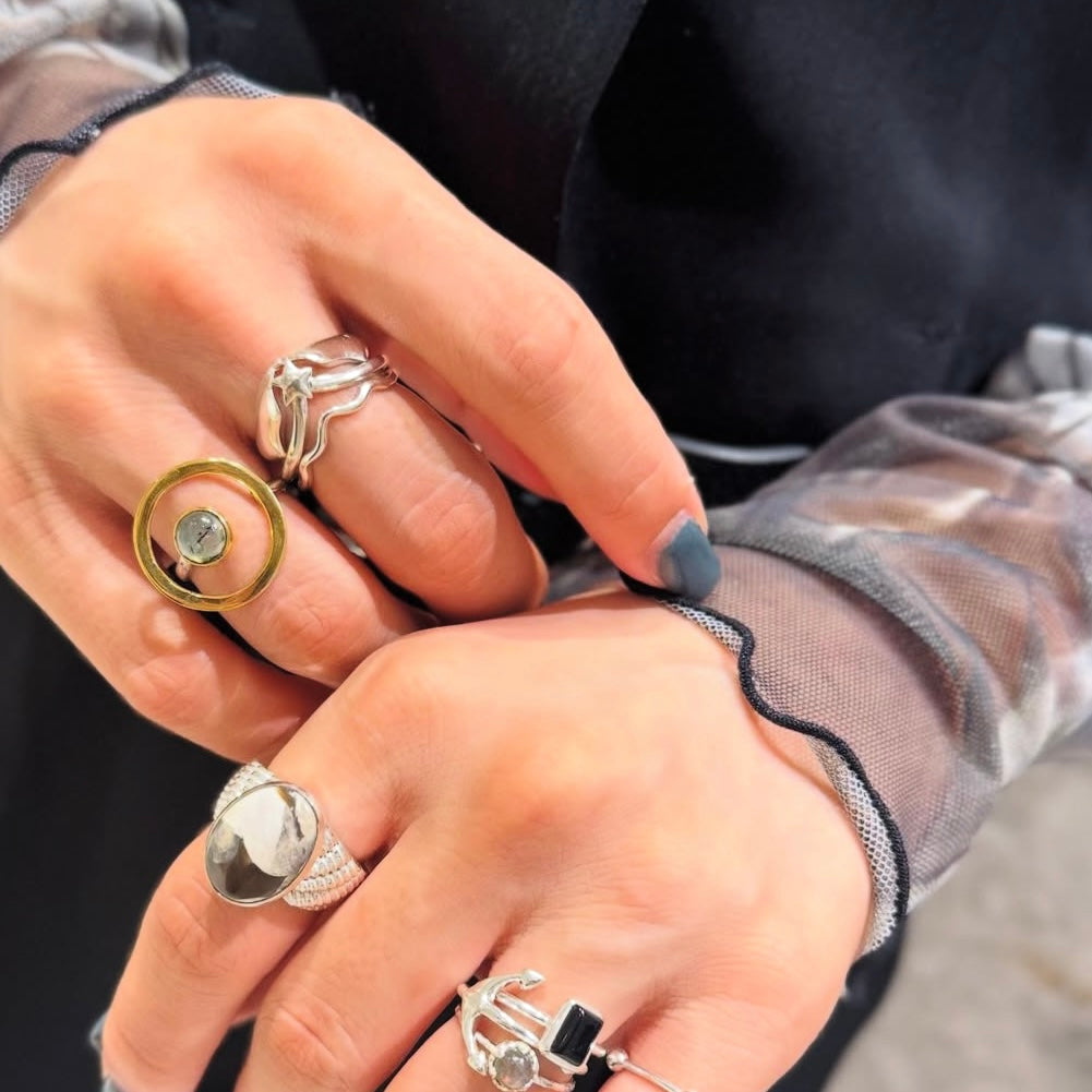 Silver925 plain ring 39