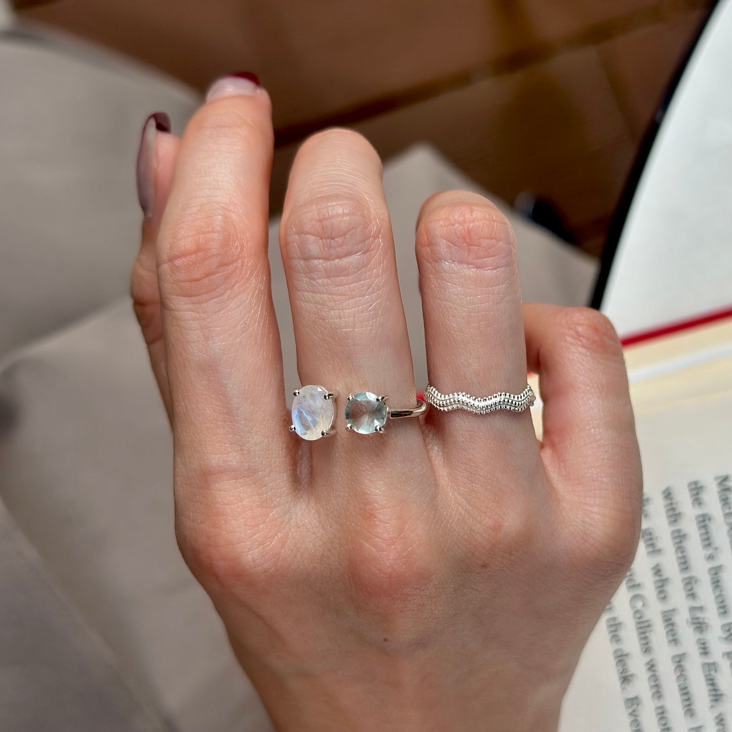 Silver925 plain ring 52
