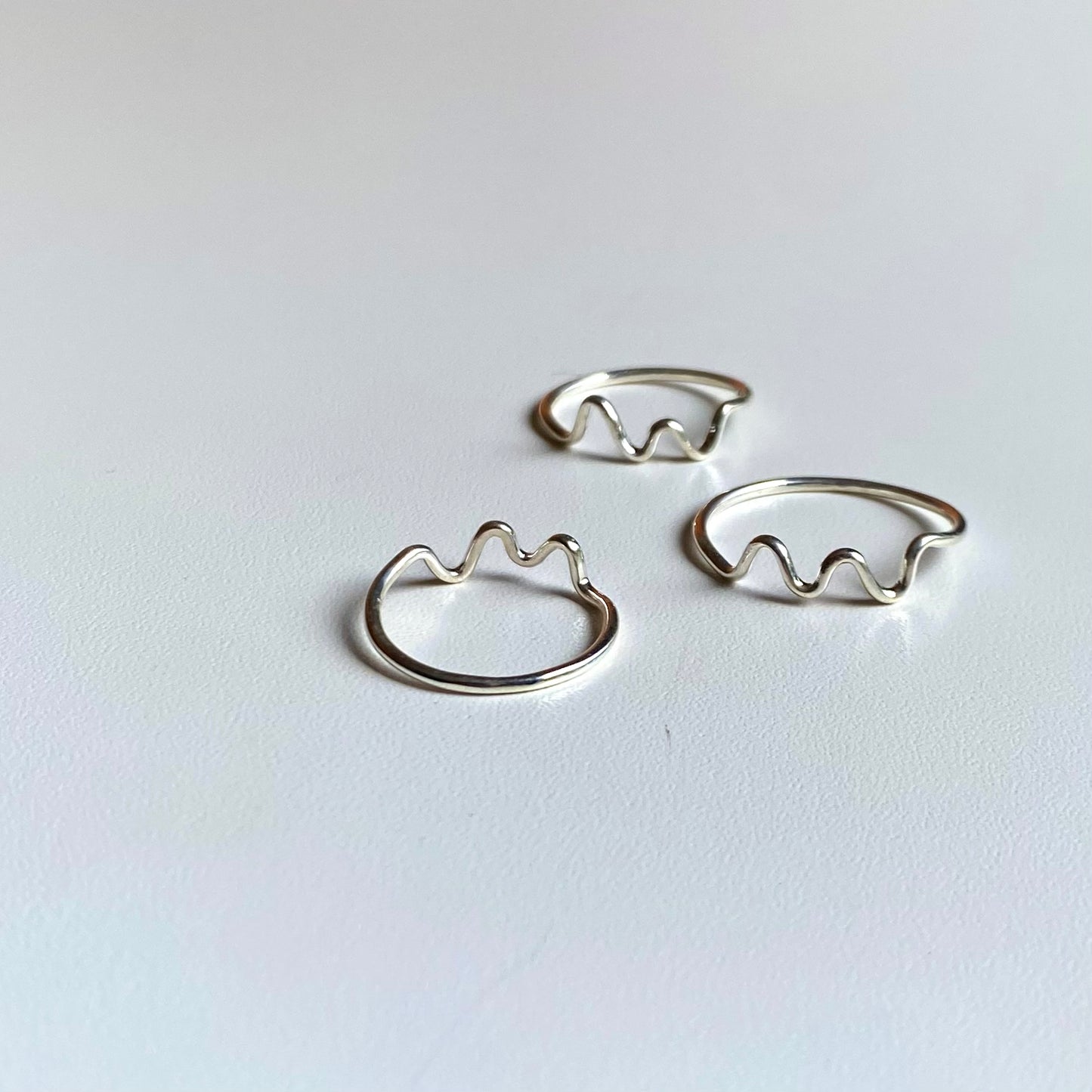 Silver925 plain ring 74